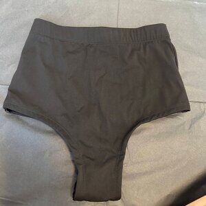 Black High Waist Yoga/Dance Shorts